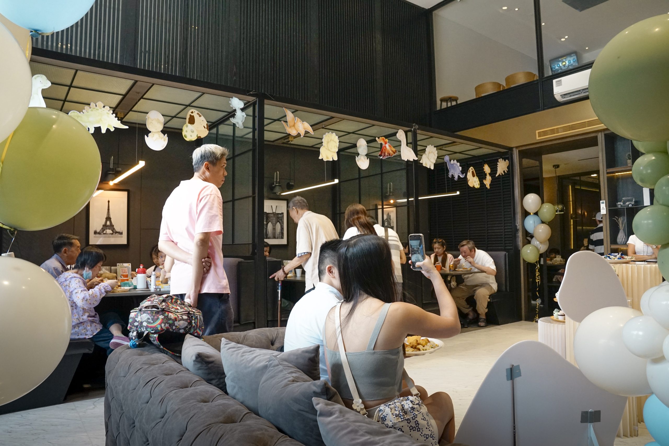 Entertainment area at Nest 1 Social Nest Singapore