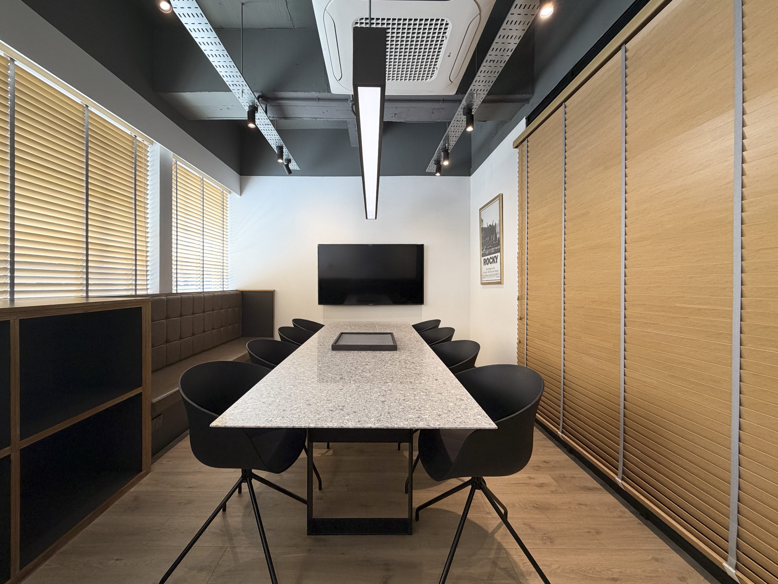 Meeting Room F at Social Nest Workspace