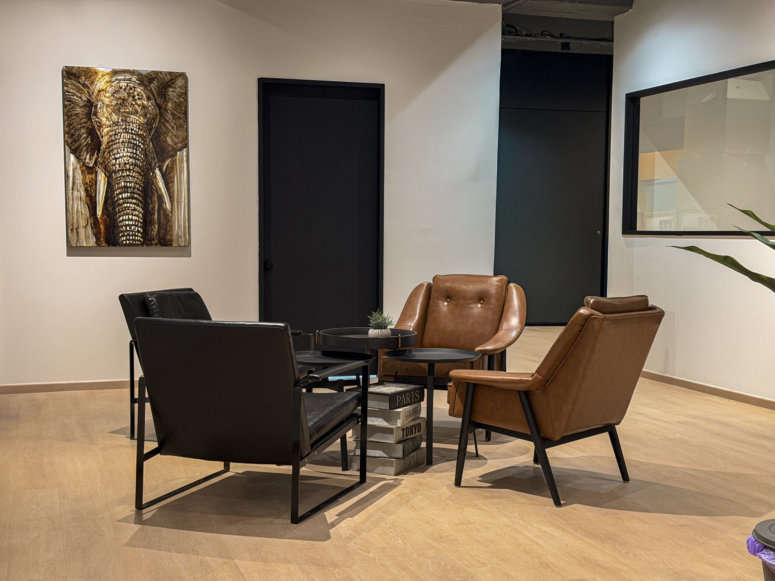 Shared lounge area at Social Nest Workspace Singapore
